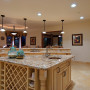 Kitchen Lighting Design Gives Perfect Sight in Kitchen: Classic Luxurious Kitchen Lighting Design Granite Countertops