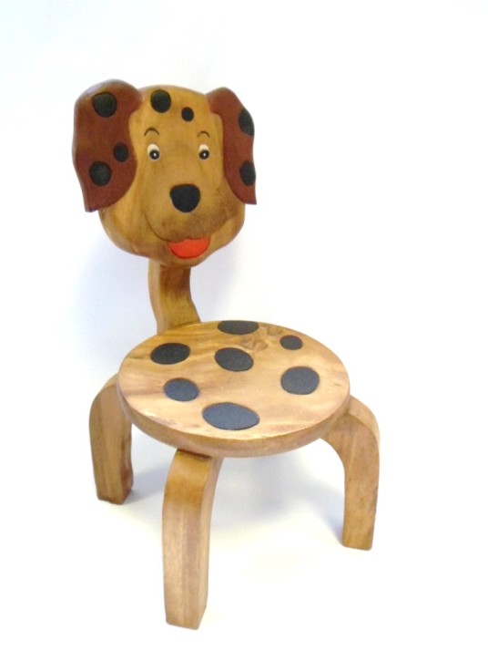 Creative Childrens chairs Design Little Puppy Polka Dot