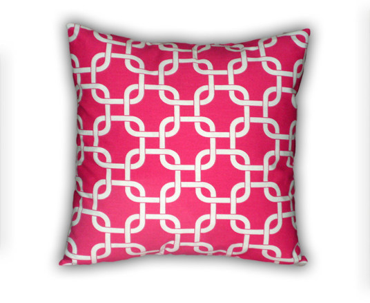Elegant White Pink Sofa Pillows Rectangular Decorations design