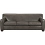 Leather Sleeper Sofas from Bellanest and Novak: Extraordinary Gray Color Modern Style Leather Sleeper Sofas Design