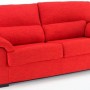 Sofas Baratos, Northwestern Spanish Sofa: Extravagant Red Modern Style Sofas Baratos Design Ideas