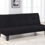 Cheap Sofa Beds on Features and Comfort: Fabulous Contemporary Cheap Sofa Beds Leather Sleeper Black Color