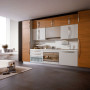 Italian Kitchen Design Marca: Fabulous Micro Wooden Style Cabinets Italian Kitchen Design