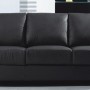 Leather Sleeper Sofas from Bellanest and Novak: Magnificent Leather Sleeper Sofas Black Color Arts Modern Design Ideas