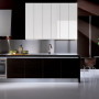 Kitchen Cupboards Ideas for Your Home: Magnificent Minimalist Modern Kitchen Cupboards Ideas White Cabinets
