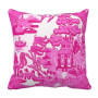 Pink Sofa Pillows for Attractive Loveseats: Magnificent Pink Sofa Pillows White Arts Decoration Ideas
