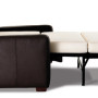 Leather Sleeper Sofas from Bellanest and Novak: Modern Expanded Leather Sleeper Sofa American Style Design