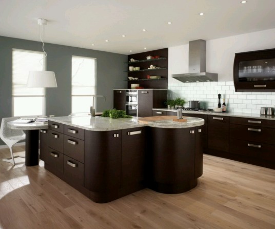 Modern Home Kitchen Design Awesome Brown Kitchen Cabinet Ideas