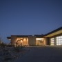 Rammed Earth Modern House Design Architecture: Rammed Earth Modern House At The Night
