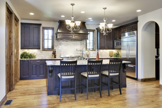 Stunning Kitchen Cabinet Ideas Brick Kitchen Backsplash Twin Chandelier