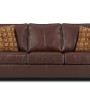 Leather Sleeper Sofas from Bellanest and Novak: Stunning Modern American Brown Color Leather Sleeper Sofas Ideas