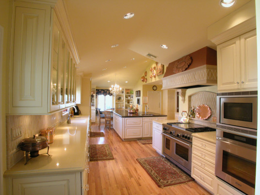 Stylish Kitchen Design White Kitchen Cabinet Ideas Wooden Floor