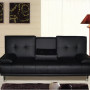 Cheap Sofa Beds on Features and Comfort: Wonderful Black Modern Style Cheap Sofa Beds Artistic Design Ideas