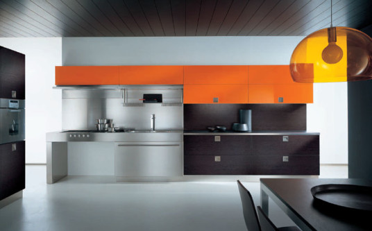 Wonderful Minimalist Modern Style Italian Kitchen Design Ideas