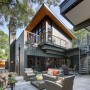 Midvale Courtyard House Design by Bruns Architecture: Midvale Courtyard House Design Exterior Area