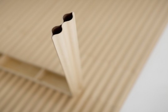 Ripple Table Design Wood Detail