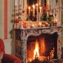 Christmas Fireplace Mantel Decoration: MIRANDE 01
