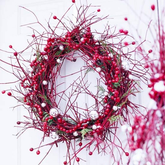 Christmas Wreaths Ideas Wild Berry