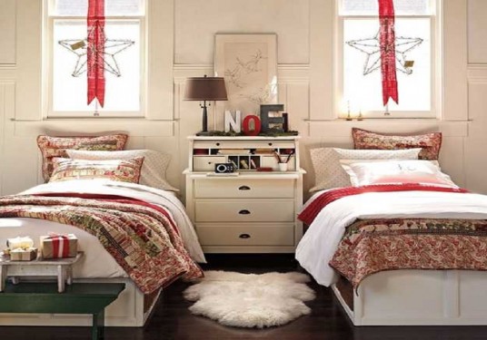 christmas light bedroom design