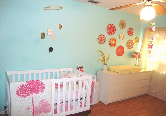 homemade baby room decorations