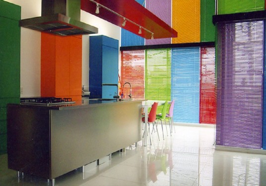 rainbow color for interior design