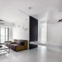 Contemporary Apartment Design with Wonderful Interior: Contemporary Apartment Interior Living Room Design