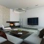 Contemporary Apartment Design with Wonderful Interior: Contemporary Apartment Living Room