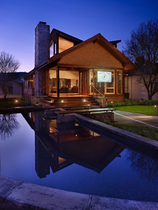 Evening View of Reading Home Designed