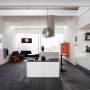 Contemporary Apartment Design with Wonderful Interior: Stunning White And Black Interior Design