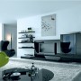 Living room decorating ideas using modern wall shelves: Living Room Decorating Ideas