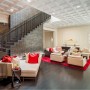 76 Crosby Street Residence Style with Red Features: 76 Crosby Street Living Room Design