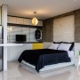 Contemporary Small Home Design in Brazil By Alex Nogueira Architects: Bedroom Small Home Design In Brazil By Alex Nogueira Architects