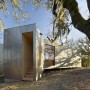 Fantastic Box Home Design in California By Mork-Ulnes Architects: Box Home Design Exterior Door View By Mork Ulnes Architects