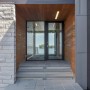 Minimalist House Style By Rosenow Peterson Architects: Contemporary Edgewater Residence Entrance Area