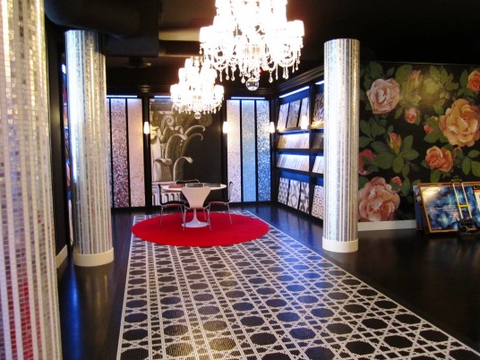 Los Angeles Flagship Showroom with Mosaic Walls Design