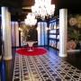 Glass Mosaic Walls Design for Your Home: Los Angeles Flagship Showroom With Mosaic Walls Design
