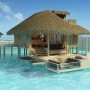 Excellent Beach Hotel Style in Maldives with Beautiful Beach: Maldives Resort Villa Beautiful Blue Sky