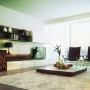 Living Room Design that Makes You Fascinated: Ultramodern Clean Living Room Decoration