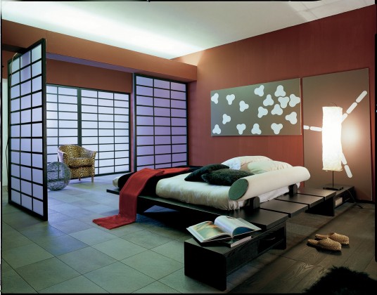 Unique Modern Asian Bedroom Design