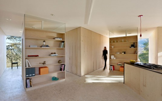 View Hill From Boxcase Room Design By Mork-Ulnes Architects