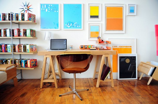 Workspace Design with Wooden Component