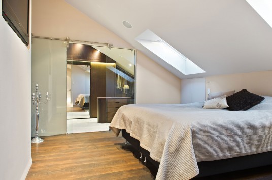 Comfortable Bedroom Design Ideas in Sweden Apartment