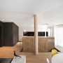 Contemporary Transparent Duplex House with Exterior and Interior: Contemporary Interior Home Duplex