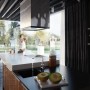 Contemporary Kitchen Interior Design With Elegant Color Combination: Contemporary Kitchen Interior With Natural Landscape