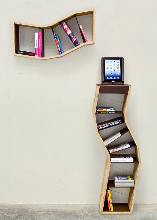 Creative Bookshelves Design