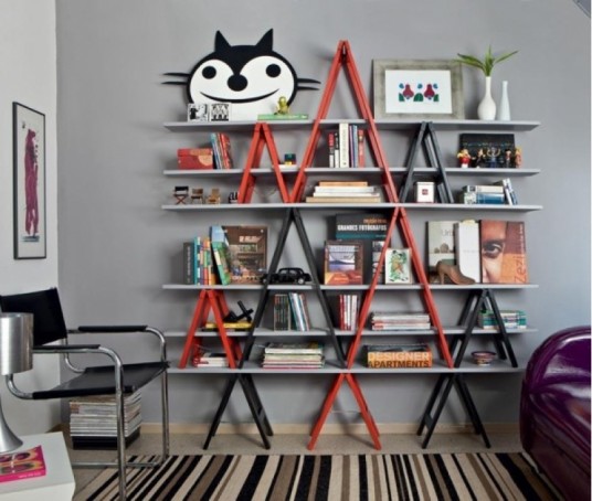 Creative Bookshelves For Small Spaces