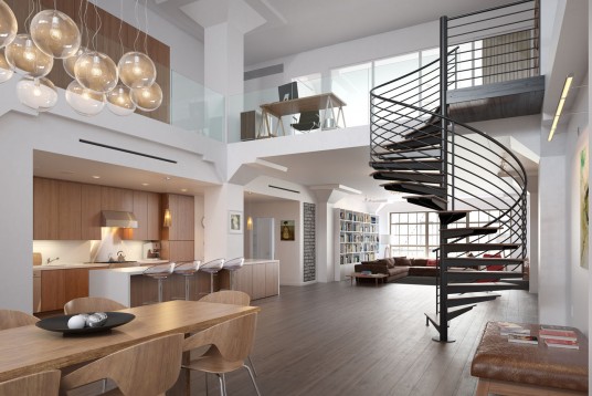 Large Modern Apartment Interior Design