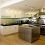 Contemporary Kitchen Furniture Using The Styles Of 2014: Modern Kitchen Design With Stainless Steel Island