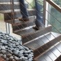 Contemporary Passive Solar House Design for Beneficial Residing: Staircase Design In Modern Solar House