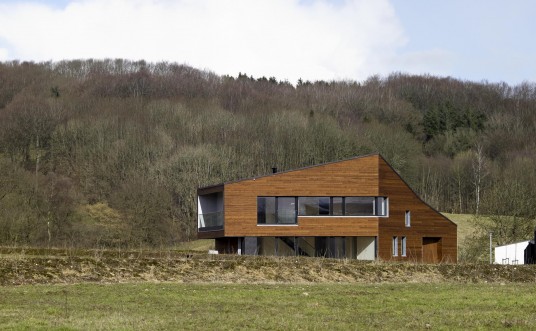 Modern Wood Big House Design Ideas